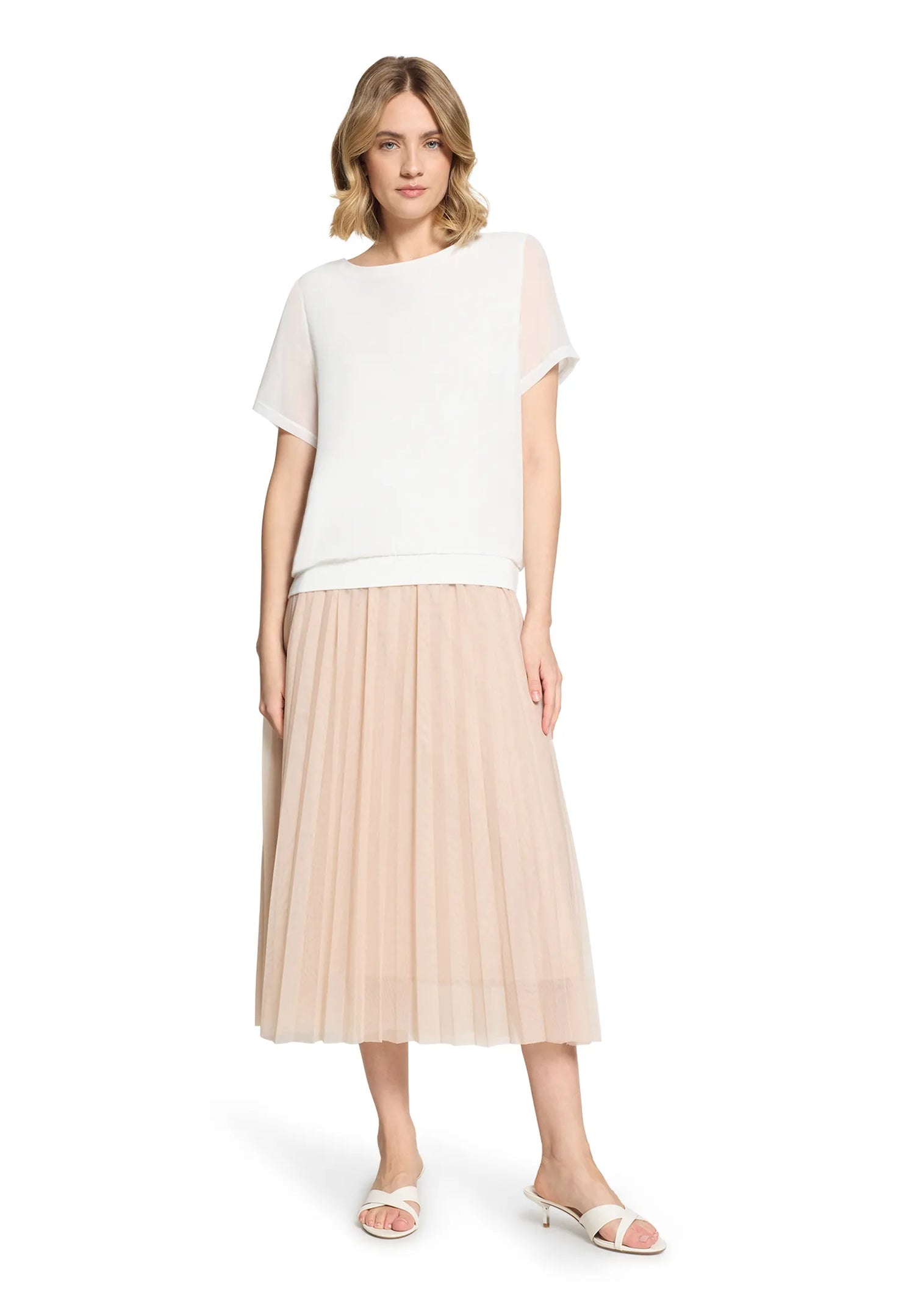 Betty Barclay Offwhite Women Shirt Short 1/2 Sleeve SKU: 2428-3318_1014 Image 02