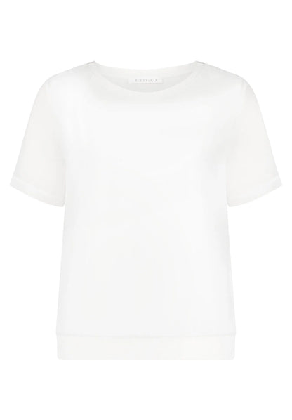 Betty Barclay Offwhite Women Shirt Short 1/2 Sleeve SKU: 2428-3318_1014 Image 04