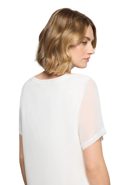 Betty Barclay Offwhite Women Shirt Short 1/2 Sleeve SKU: 2428-3318_1014 Image 07