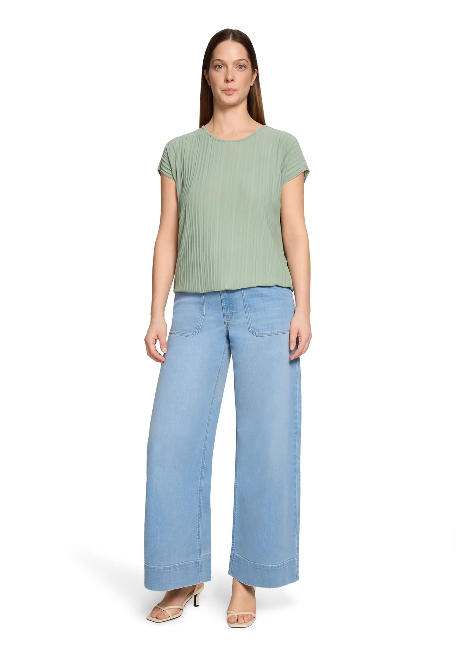Betty Barclay Lily Pad Women Shirt Short 1/2 Sleeve SKU: 2429-3124_5554 Image 02