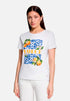 Betty Barclay Patch White/Blue Women Casual Shirt with Print SKU: 2444-3284_1980 Image 01