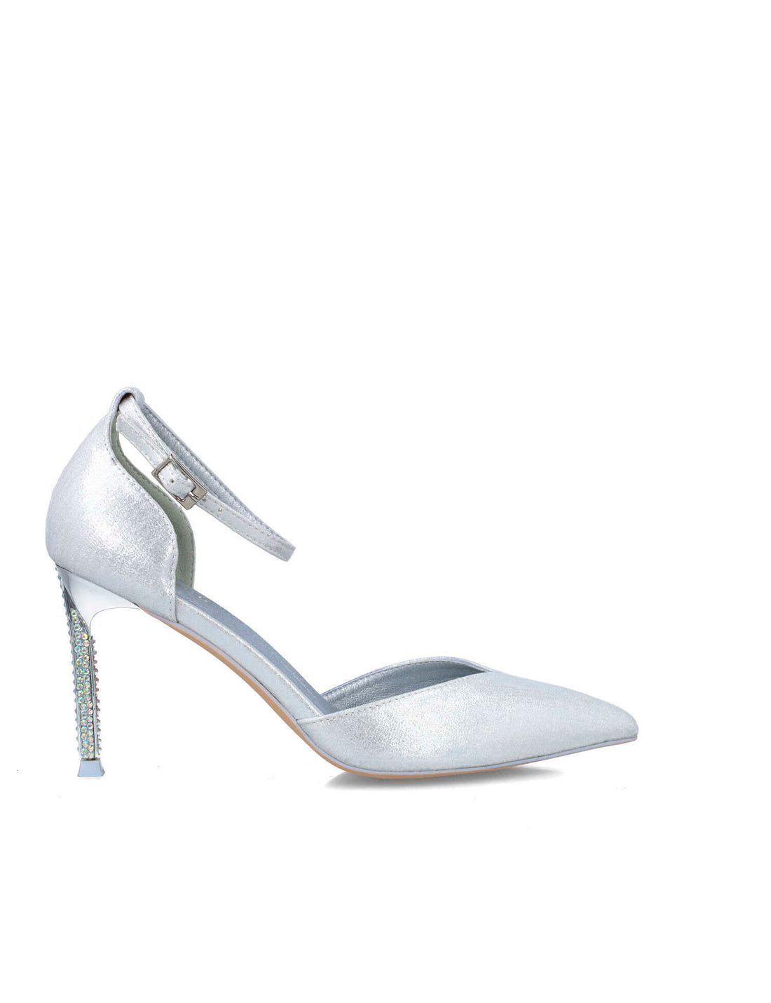 Silver Pumps With Ankle Strap_24710_09_01