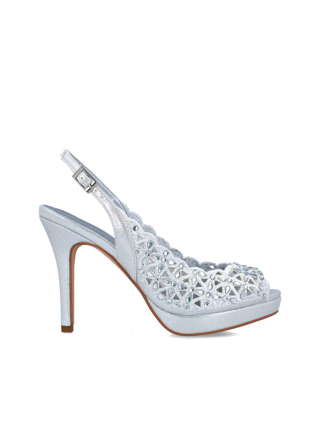 Silver Peep Toe High-Heel Slingback_24732_09_01