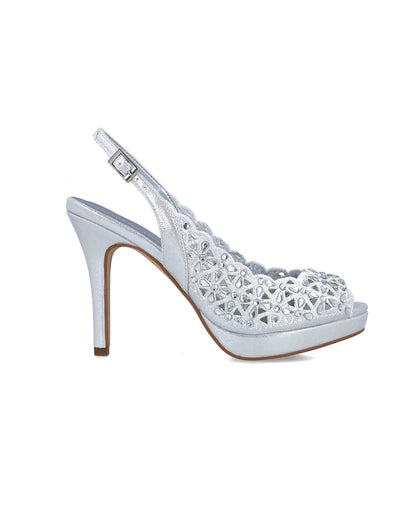 Silver Peep Toe High-Heel Slingback_24732_09_01