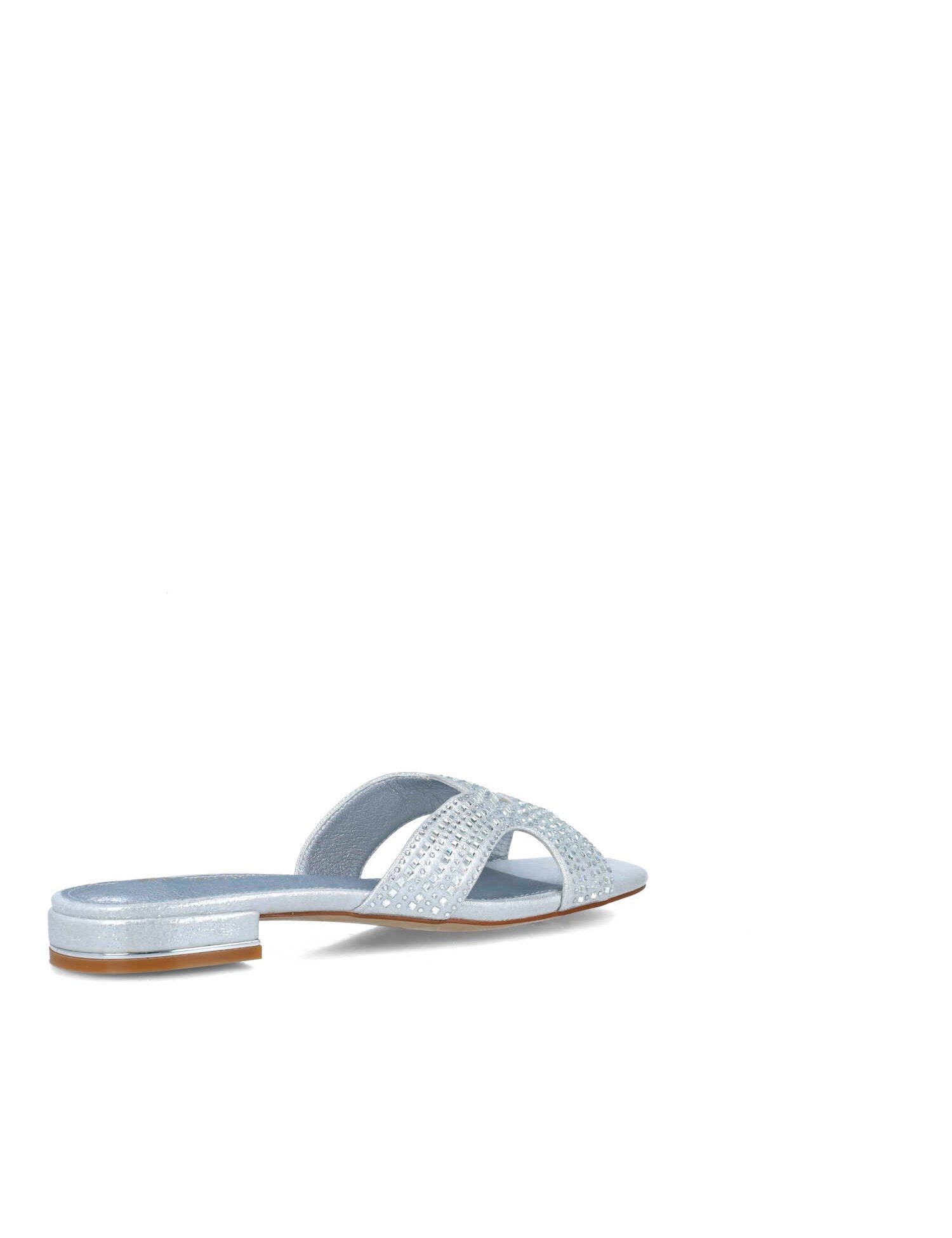 Silver Slippers With Kitten Heel_24739_09_03