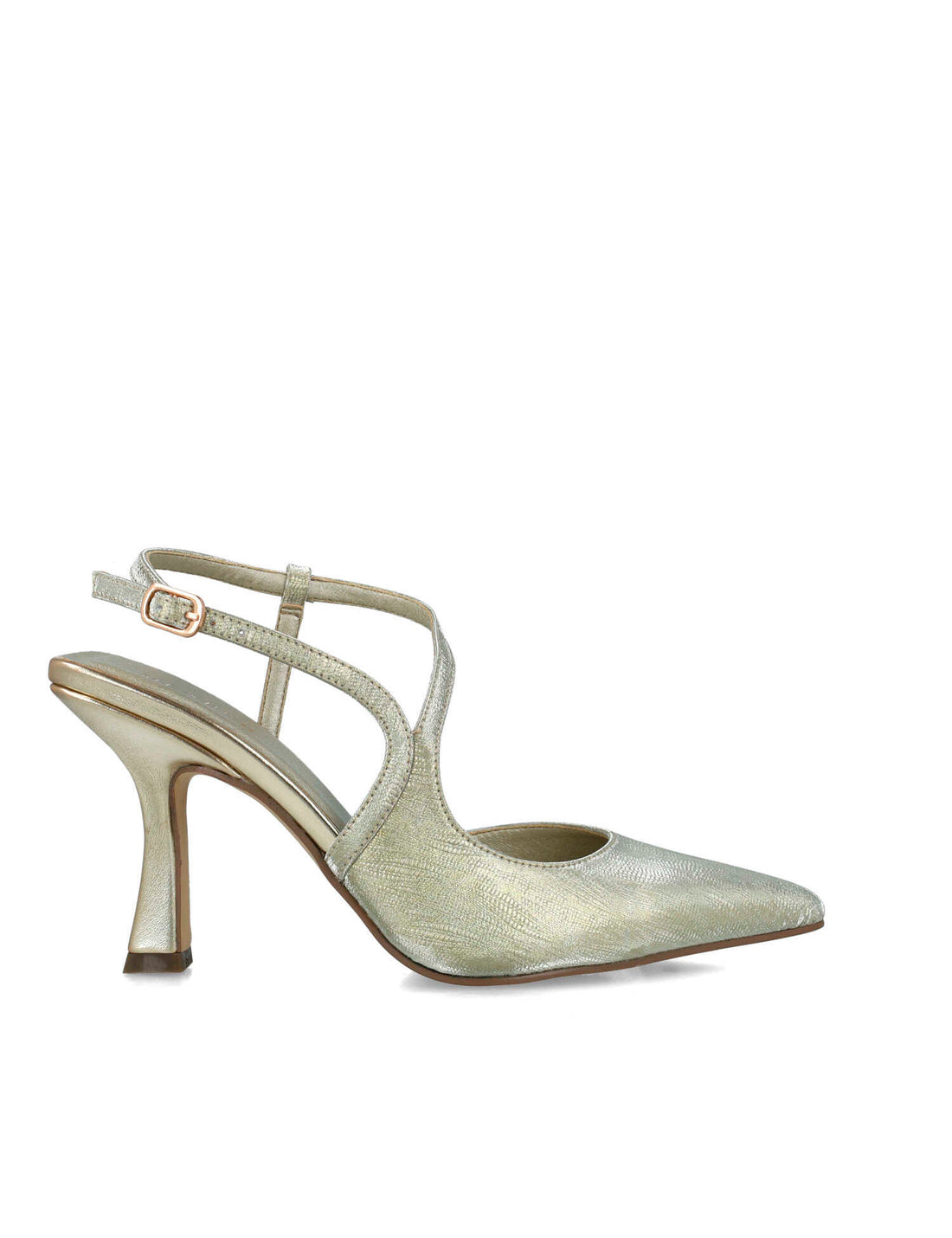 Gold Pumps With Ankle Strap_24767_00_01