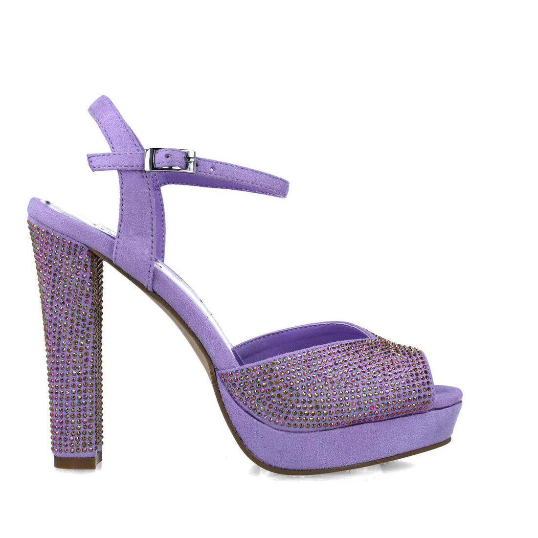 Purple High Heel Sandal With Ankle Strap_24791_80_01