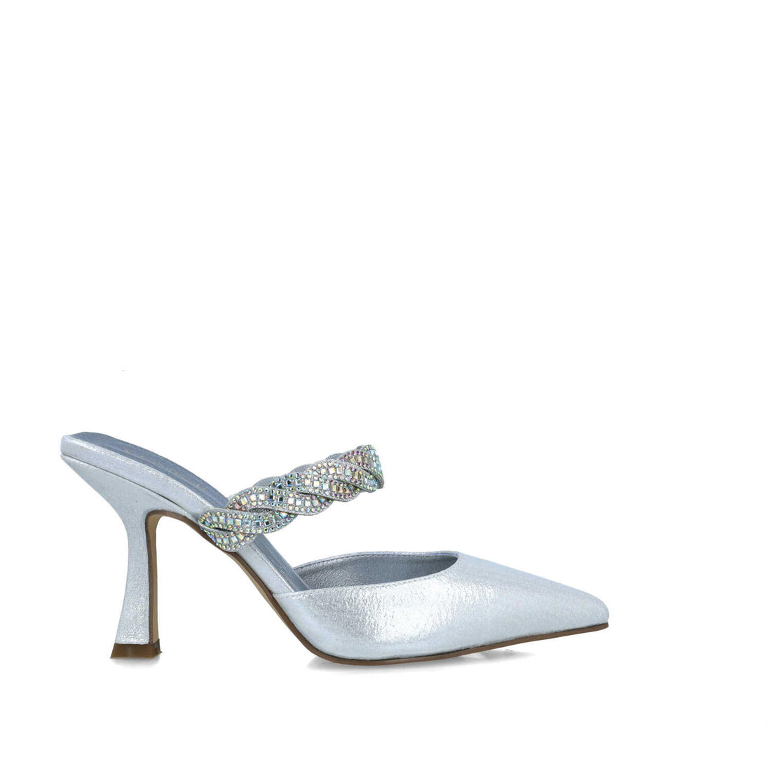 Silver Sandal With Embellished Strap_24795_09_01