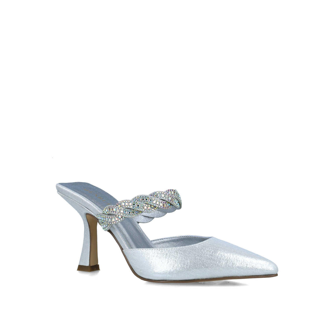 Silver Sandal With Embellished Strap_24795_09_02