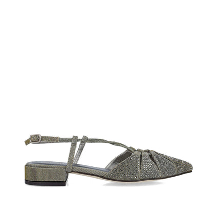 Grey Pump Style Sandal Mule_24834_71_01