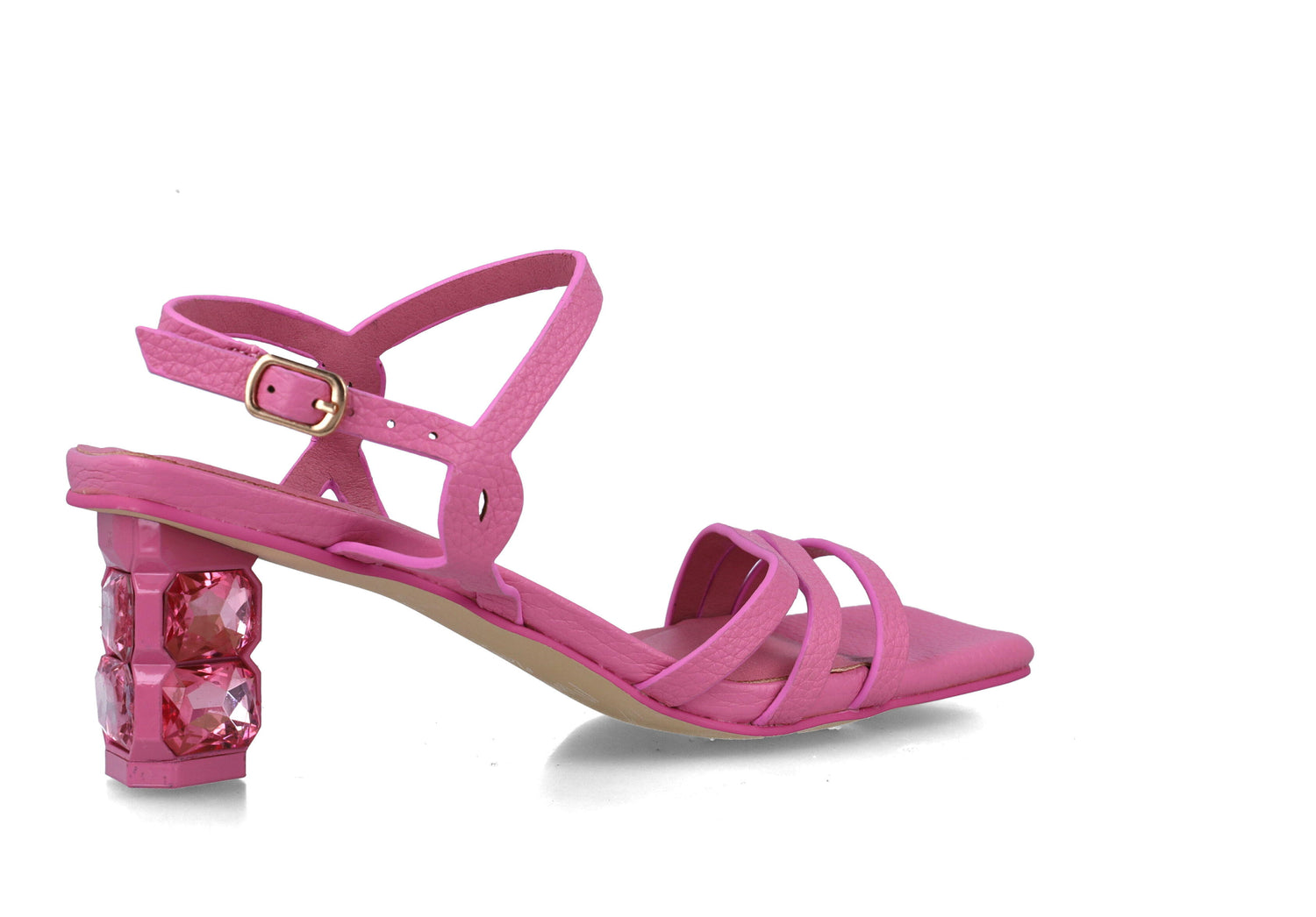 Pink High Heel Sandal_24843_03_03