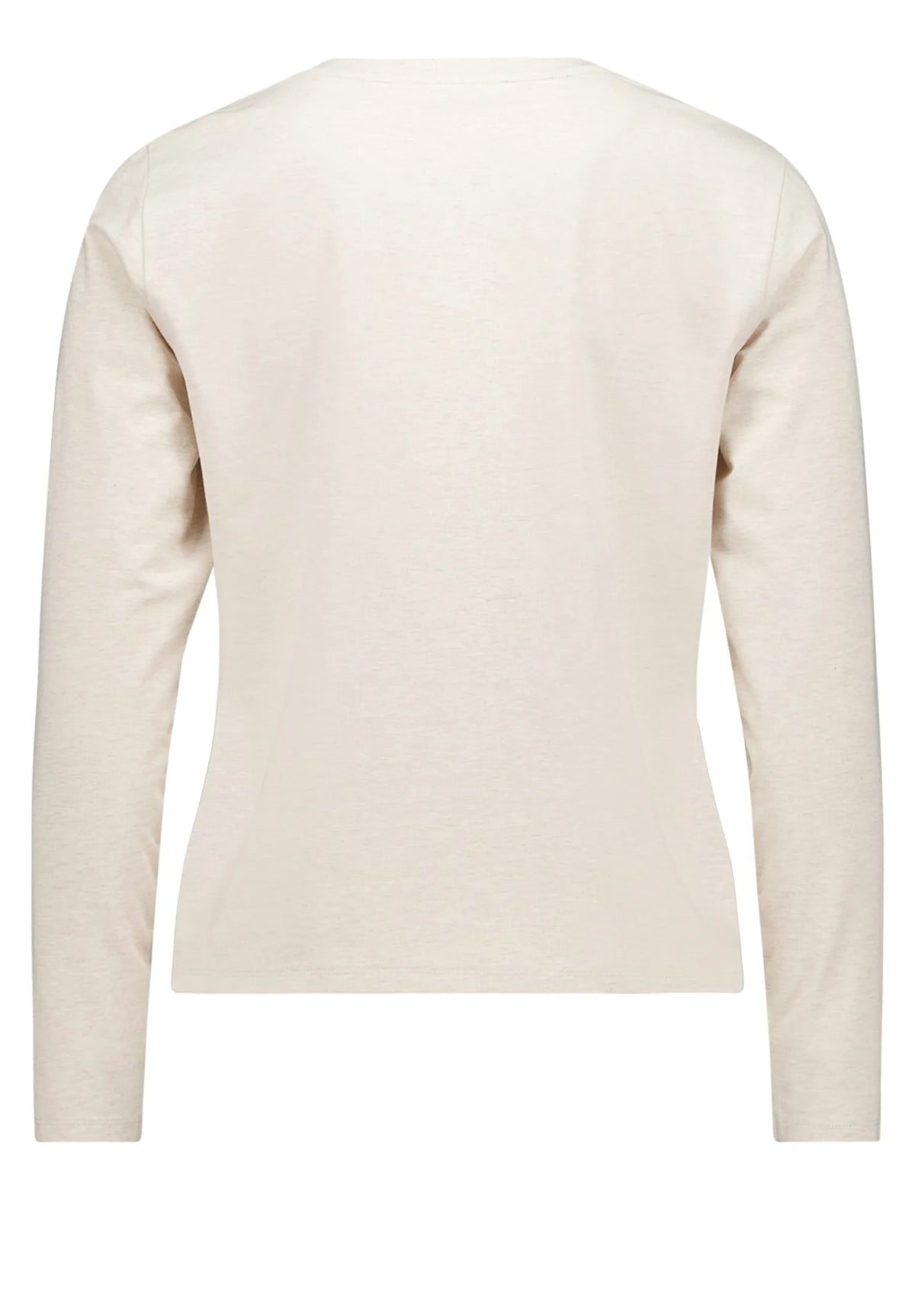 Betty Barclay Bright Cream Melange Women Shirt Short 1/1 Sleeve SKU: 2485-3122_1712 Image 05