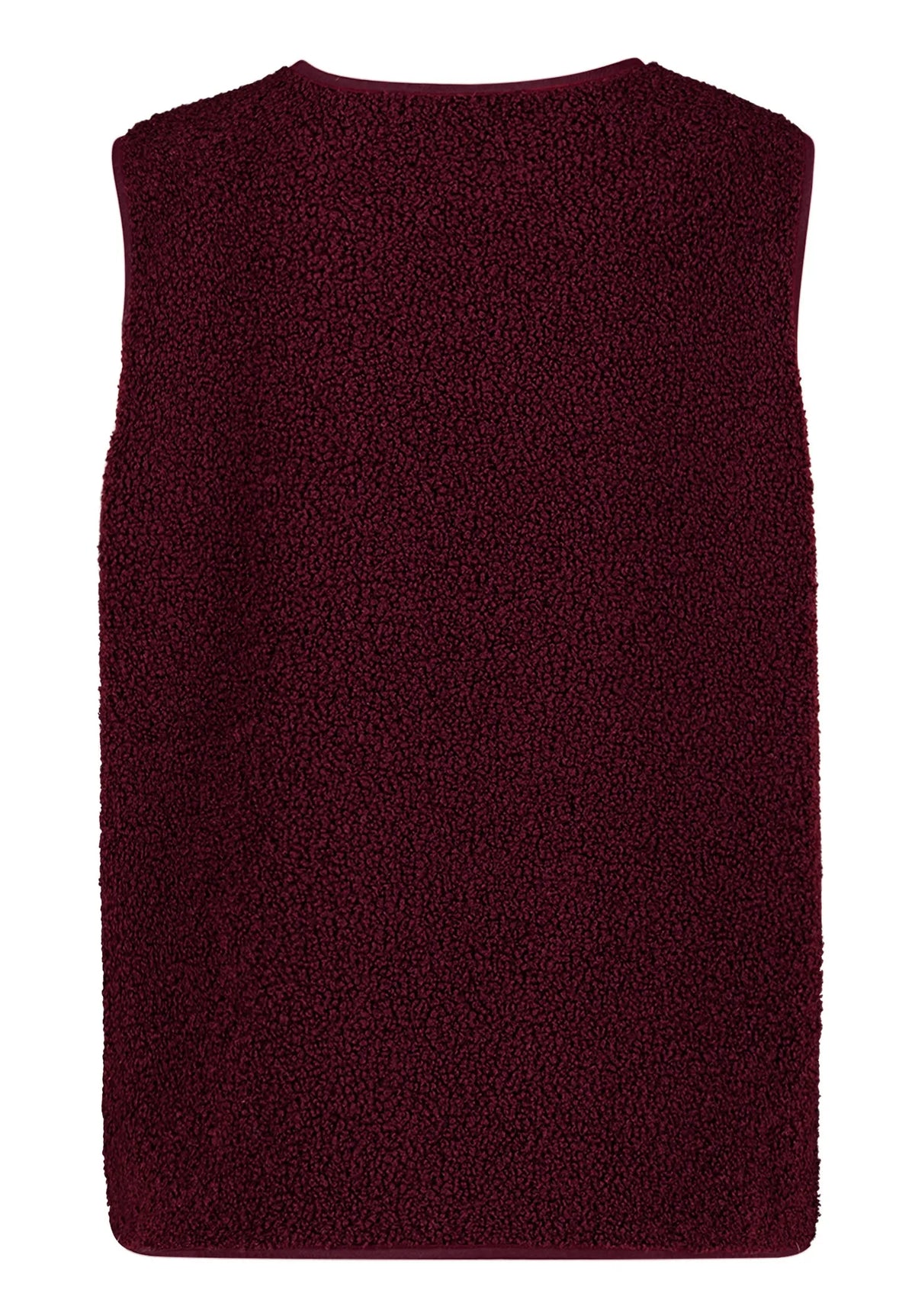 Betty Barclay Fall Burgundy Women Plush Body Warmer SKU: 2487-3283_4626 Image 07