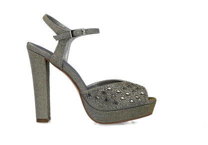 Grey High Heel Sandal With Ankle Strap_24871_71_01