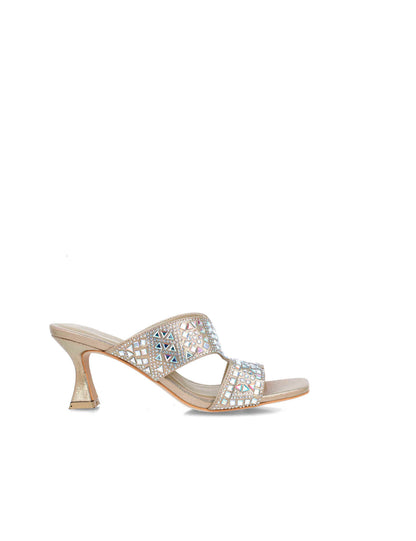 Gold Embellished Open-Toe High-Heel Mules_24874_00_01