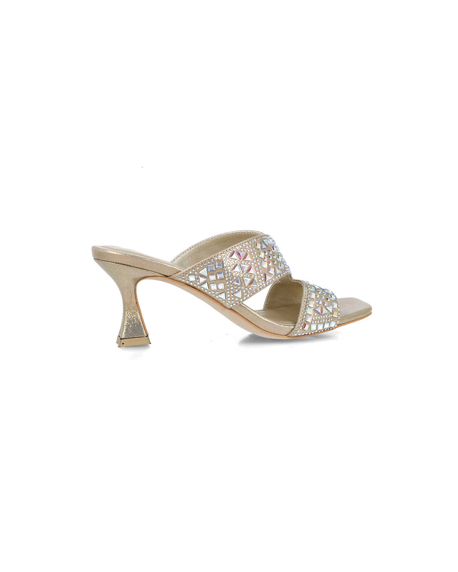 Gold Embellished Open-Toe High-Heel Mules_24874_00_03