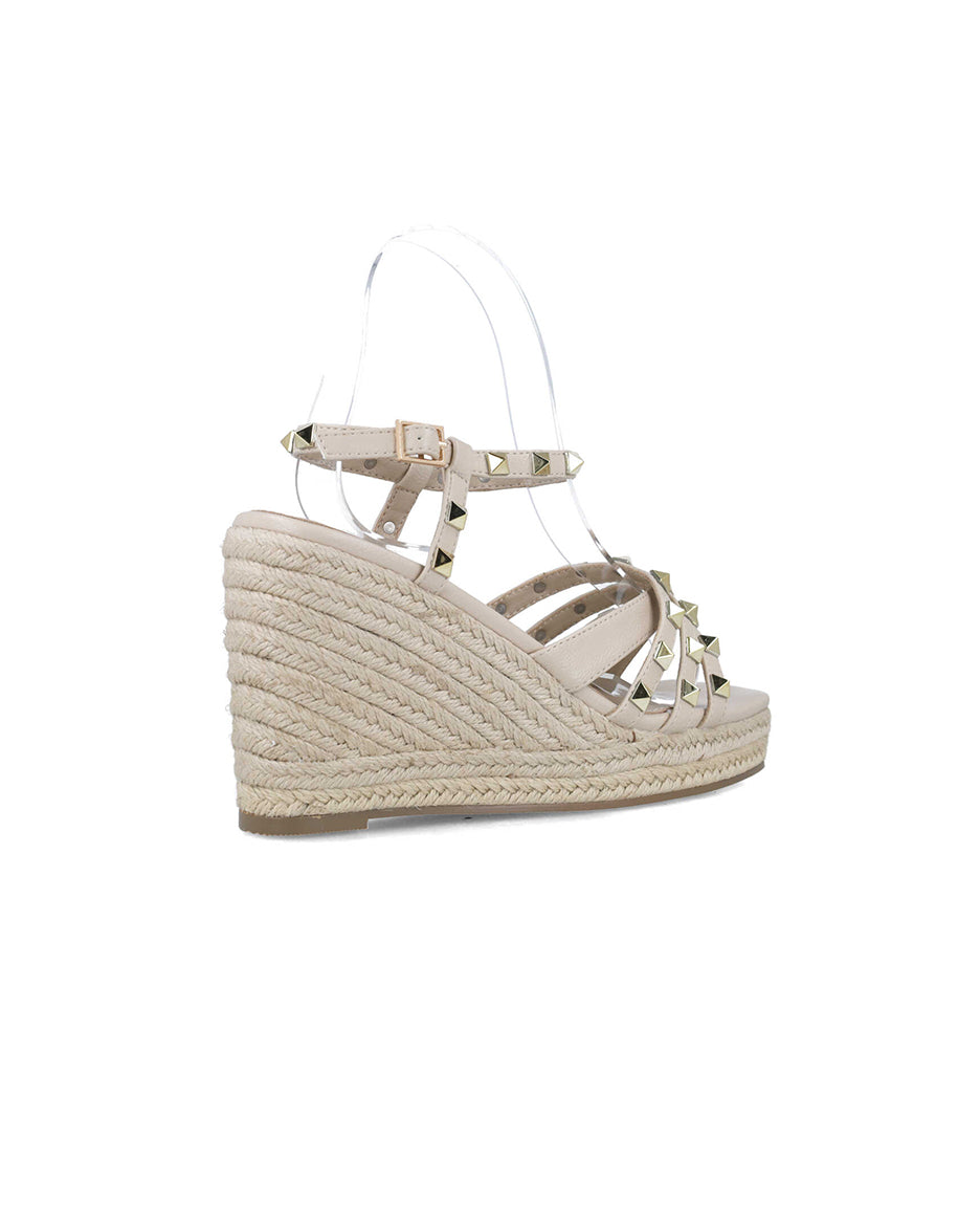 Studded Wedges With Braided Platform_24909_06_03