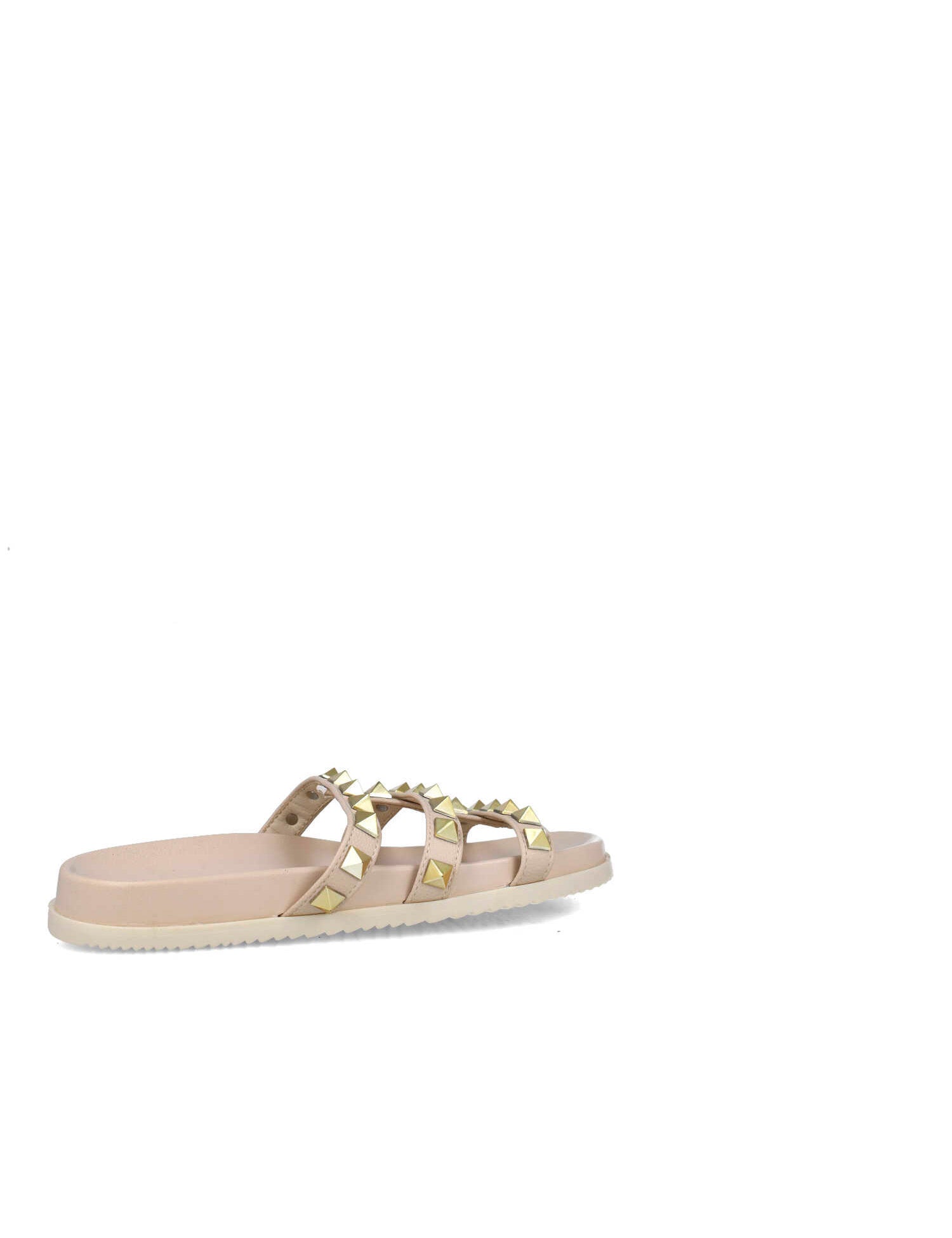 Beige Studded Slippers_24921_06_03