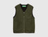 Benetton_Military Green_Vest in Wool Blend_24RDUJ00R_87V_01