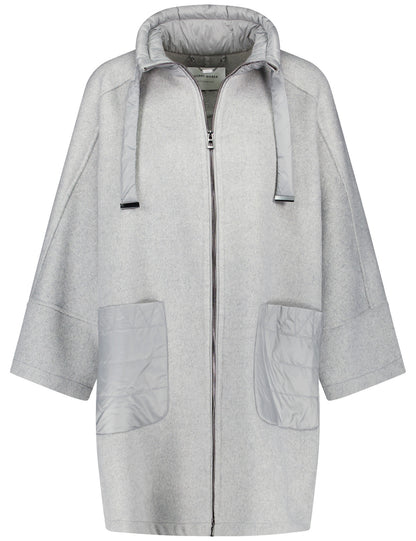 Gerry Weber_Silver Grey Melange_Cape/Poncho Outdoor_250006-61004_204720_01