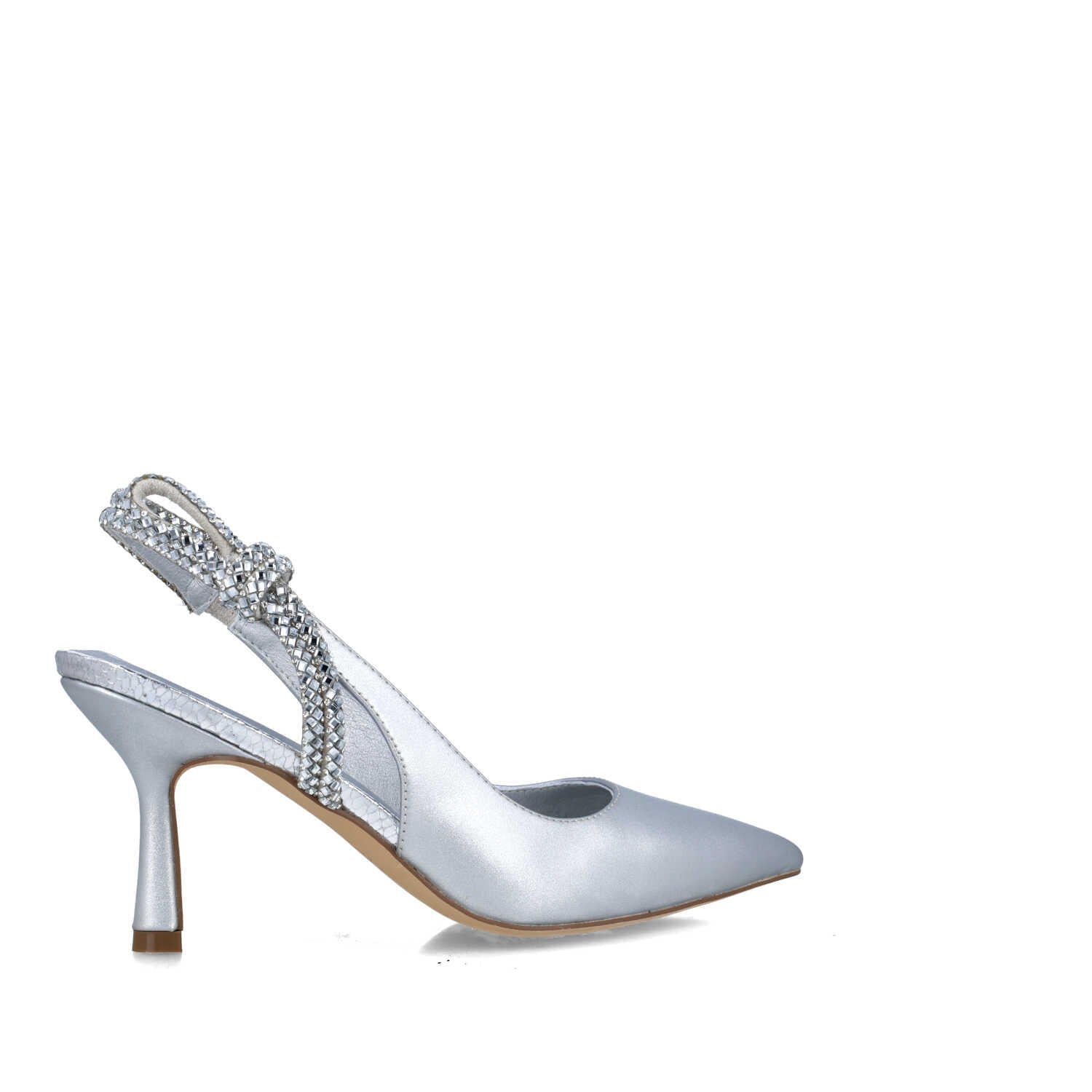 Silver Slingback Pumps_25186_09_03