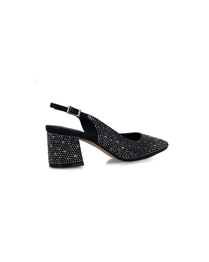 Embellished Slingback Pumps With Kitten Heel_25208_01_03