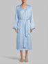 Women Secret Light Blue Women Blue Satin Midi Robe SKU: 2533683_16 Image 00