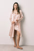 Women Secret Orange Women Satin-Finish Lace Midi Robe SKU: 2534018_67 Image 01