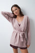 Women Secret Pink Women Pink Short Cardigan Robe SKU: 2534021_72 Image 01