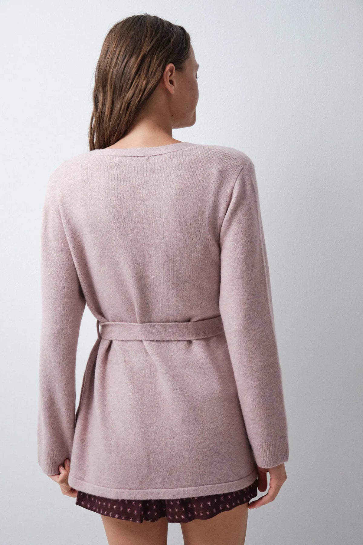 Women Secret Pink Women Pink Short Cardigan Robe SKU: 2534021_72 Image 04
