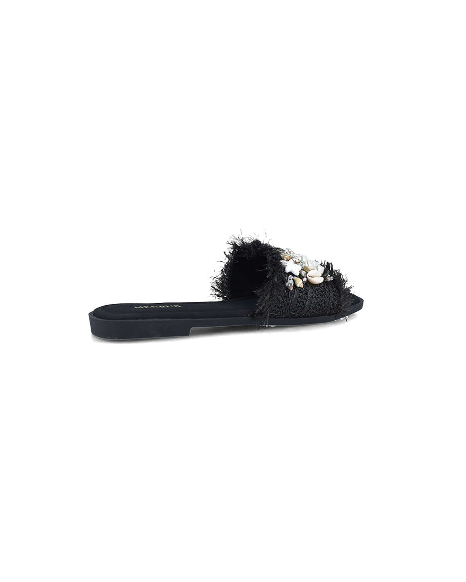 Black Slippers With Embellishments_25386_01_03