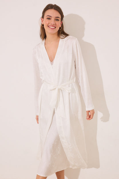 Women Secret_White Long Satin Robe_2539003_96_01