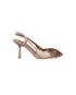 Pink Slingback Pumps With Fringe Piece_25409_97_01