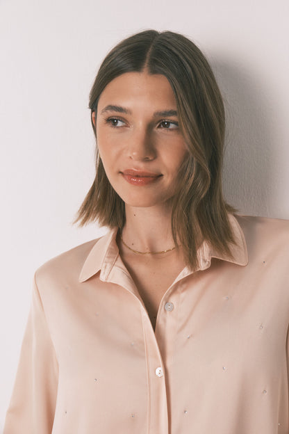 Women Secret_Orange_Long Satin Strass Pajama in Orange_2542458_64_06