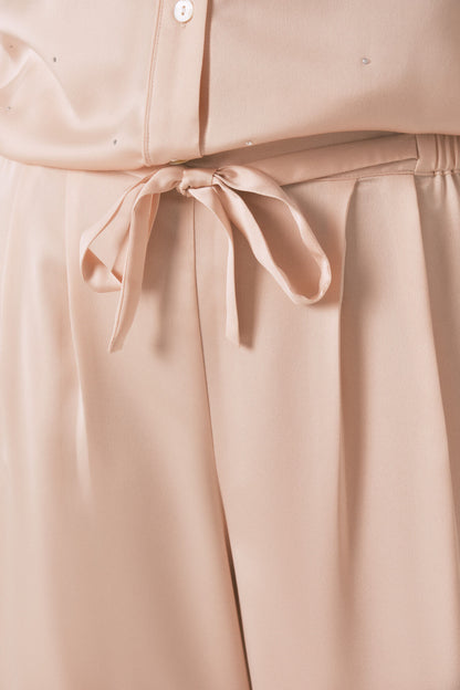 Women Secret_Orange_Long Satin Strass Pajama in Orange_2542458_64_07