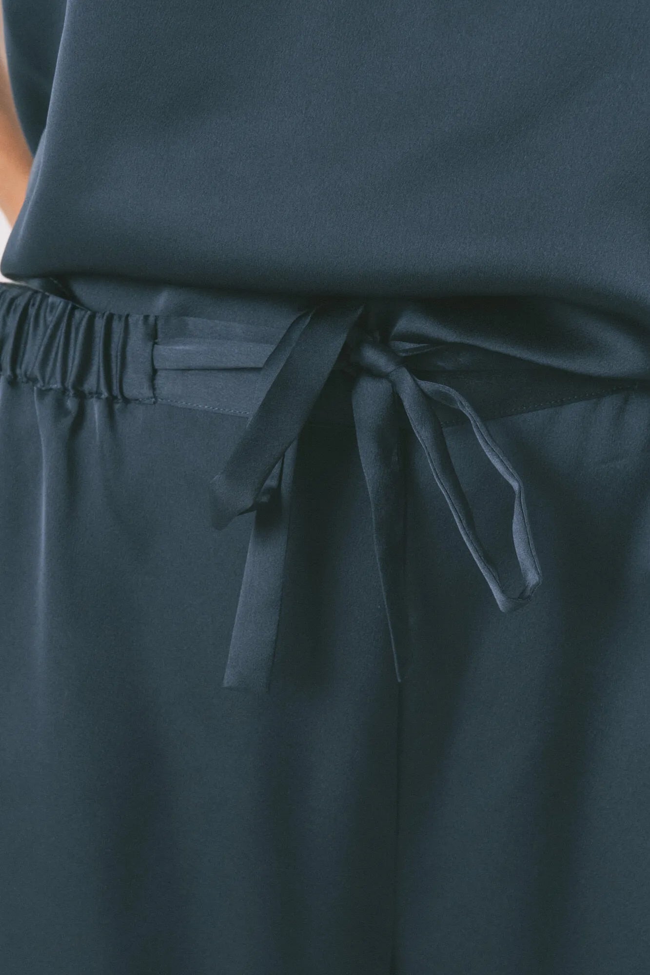 Women Secret_Medium Blue_Long Blue Satin Pajamas_2542472_12_04