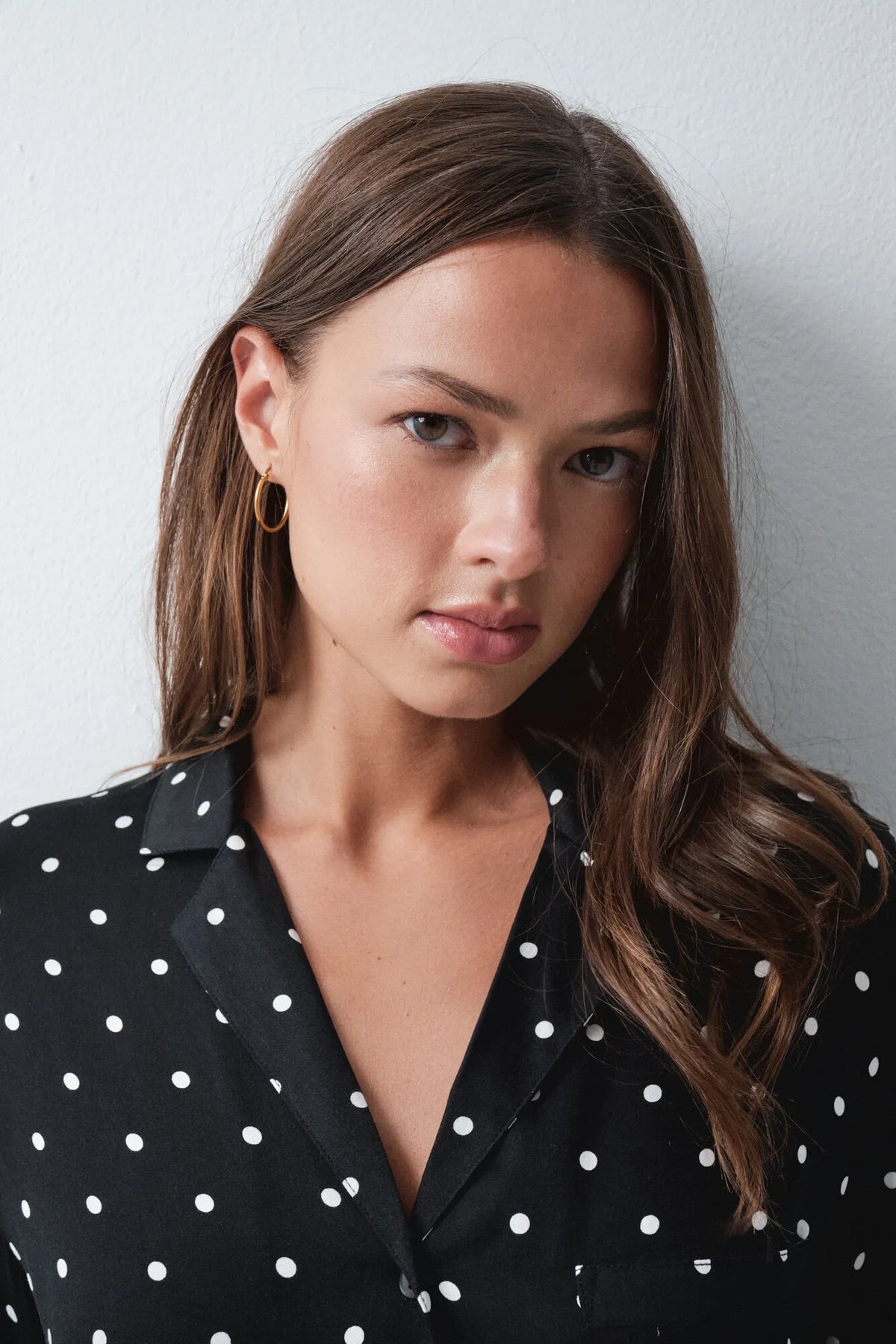 Women Secret Black Women Black Classic Pyjamas Polka-Dots SKU: 2544853_01 Image 04