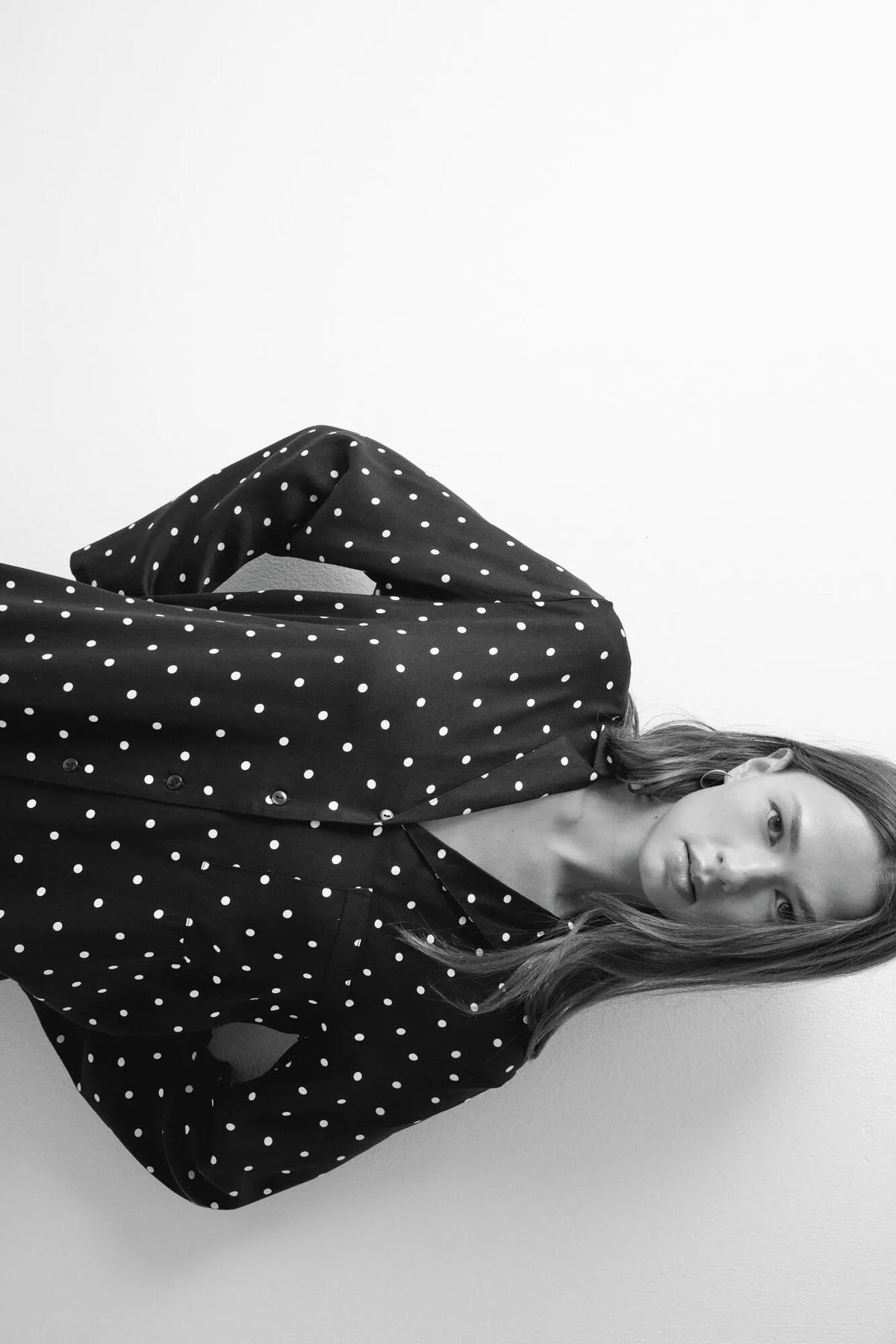 Women Secret Black Women Black Classic Pyjamas Polka-Dots SKU: 2544853_01 Image 05