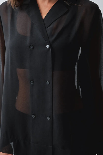 Women Secret Black Women Black Classic Pyjamas SKU: 2544867_01 Image 02