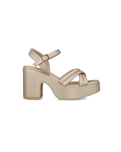 Beige Platform Sandals With Ankle Strap_25522_00_01