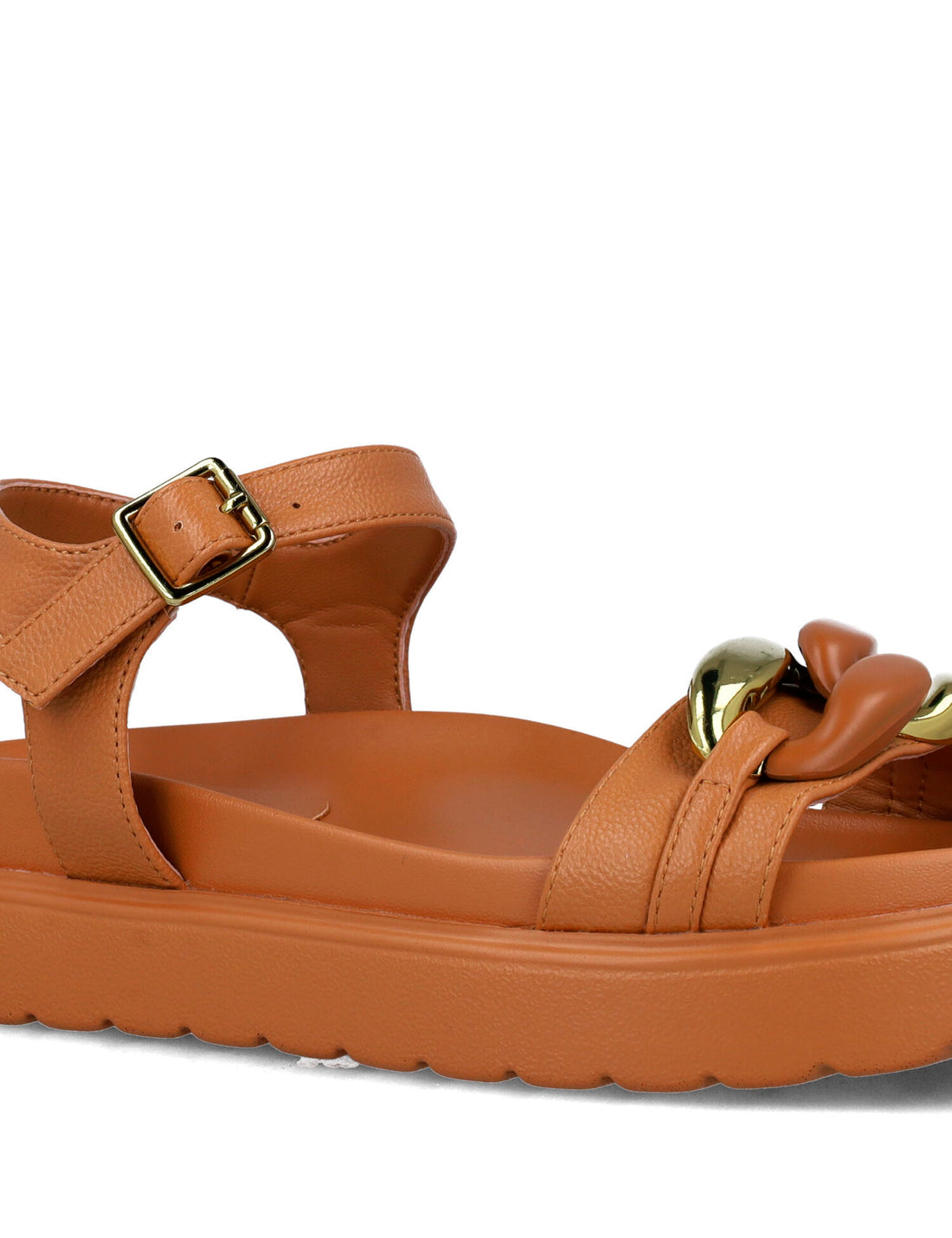 Brown Platform Sandals With Ankle Strap_25556_22_02