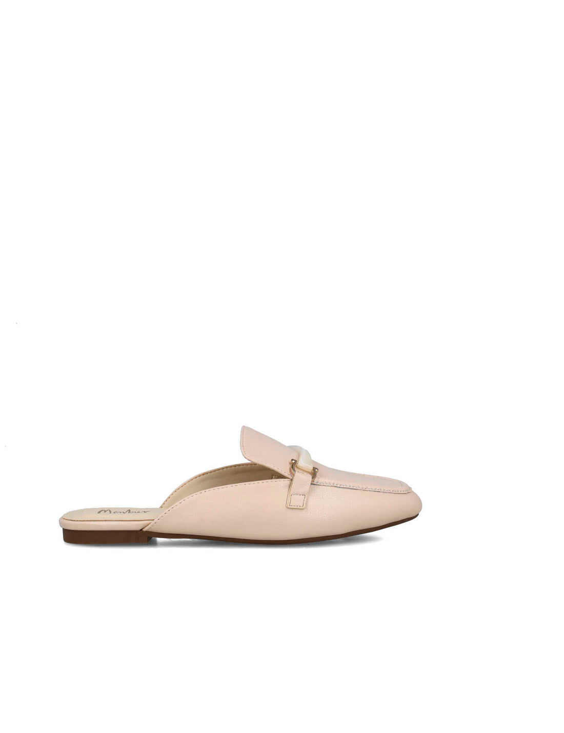 Beige Slipper Mules With Gold Hardware_25560_06_01