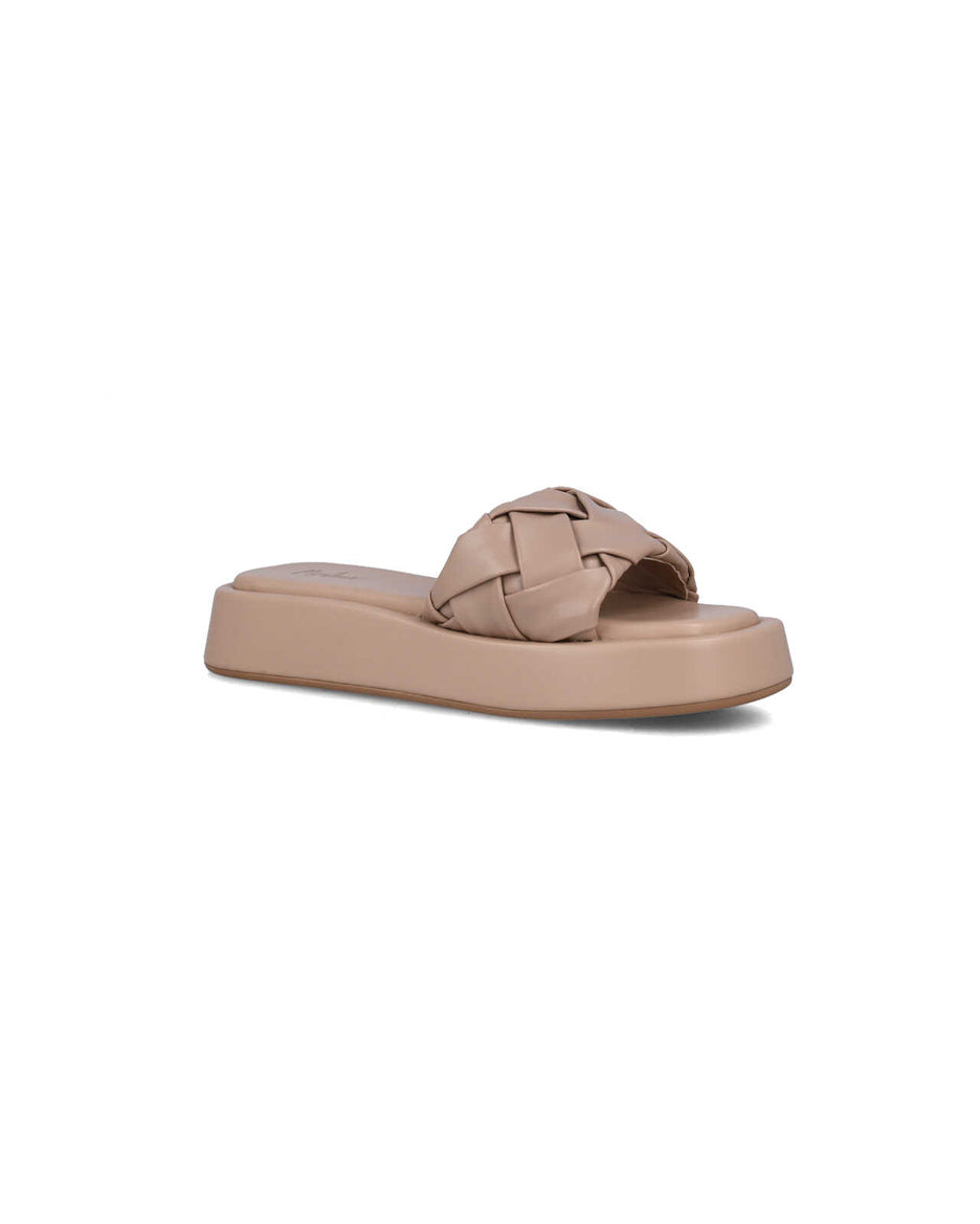 Beige Platform Slippers_25561_22_02