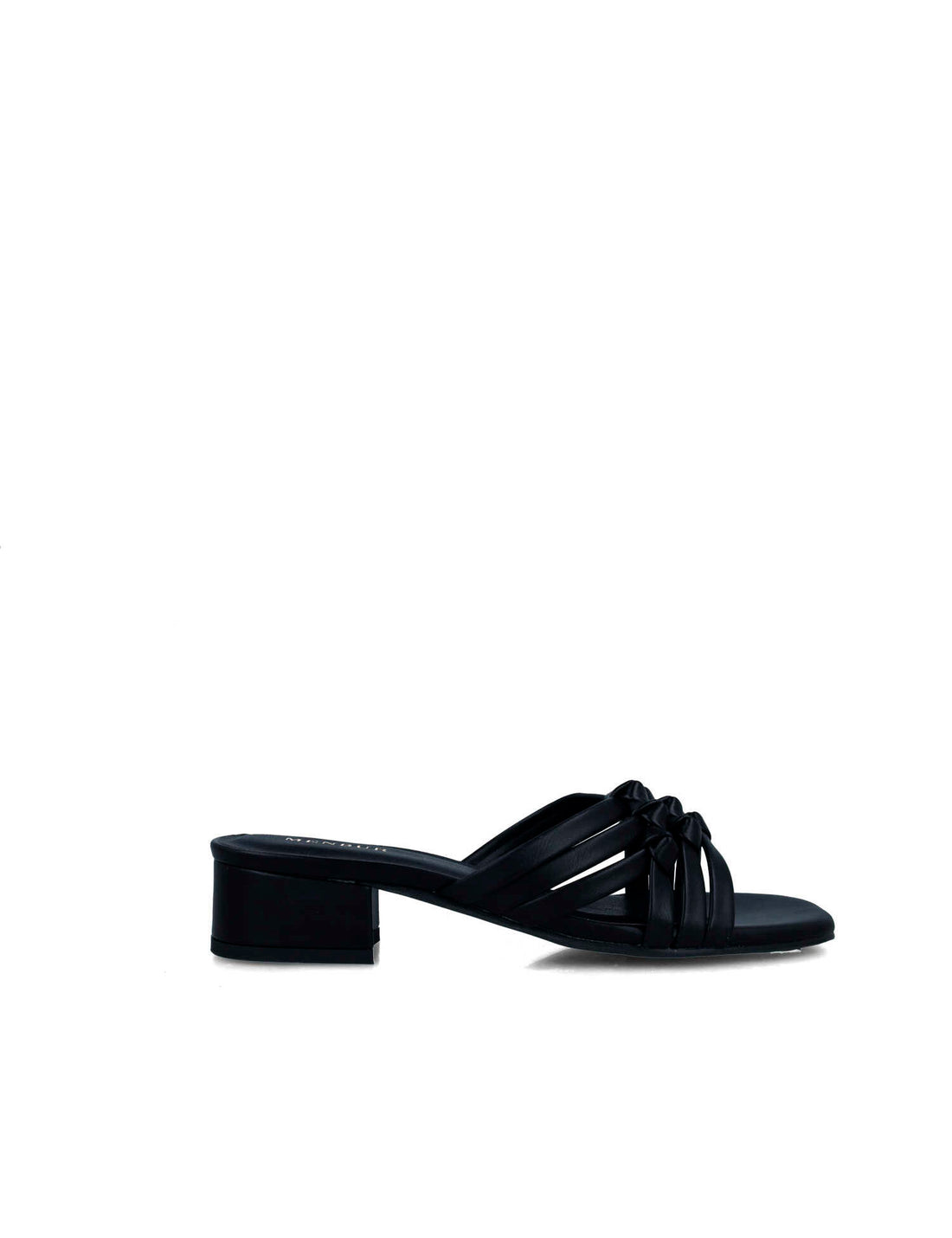 Black Slippers With Kitten Heel_25568_01_01