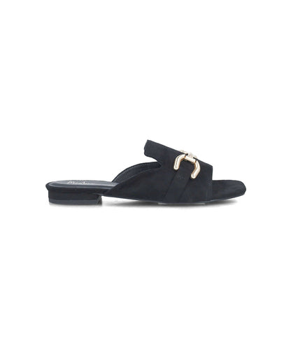 Black Open-Toe Mule Slippers_25569_01_01