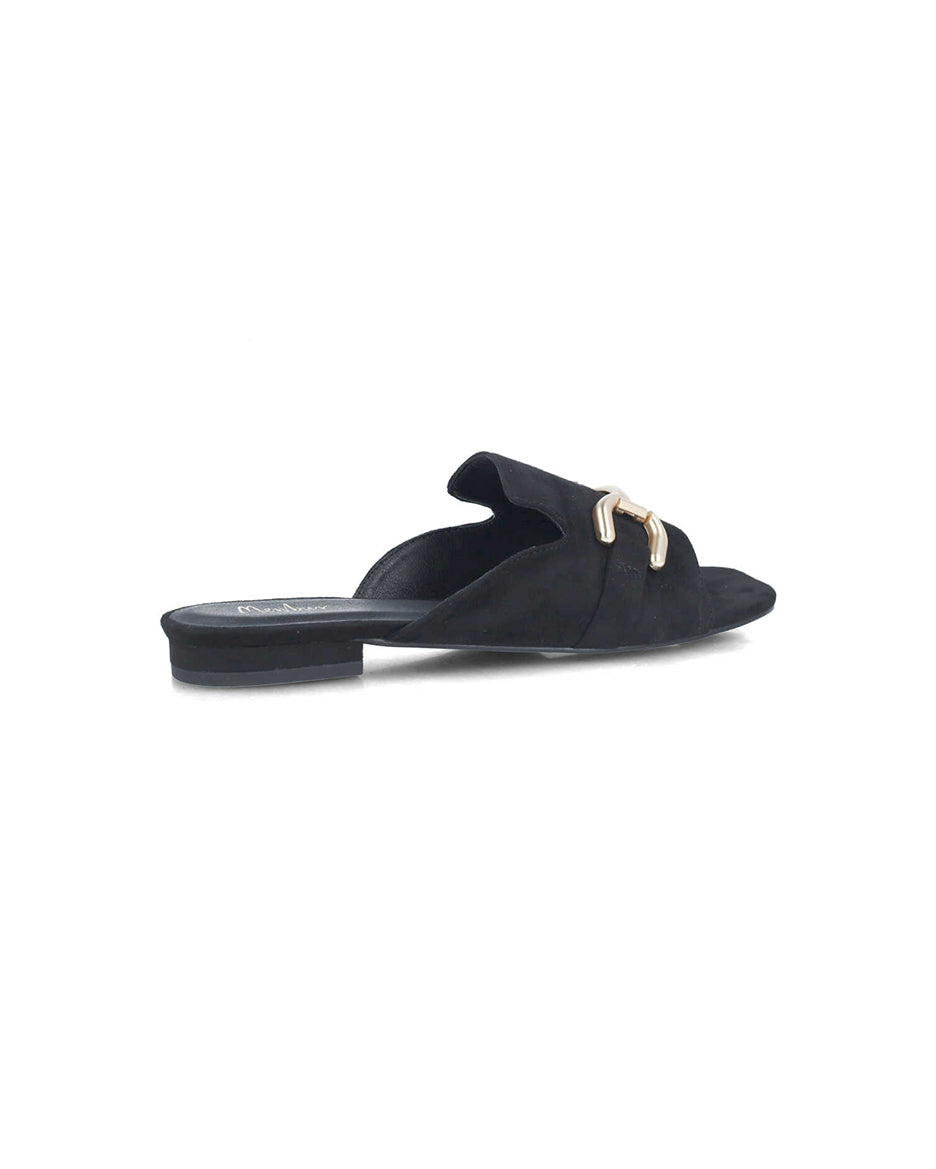 Black Open-Toe Mule Slippers_25569_01_03