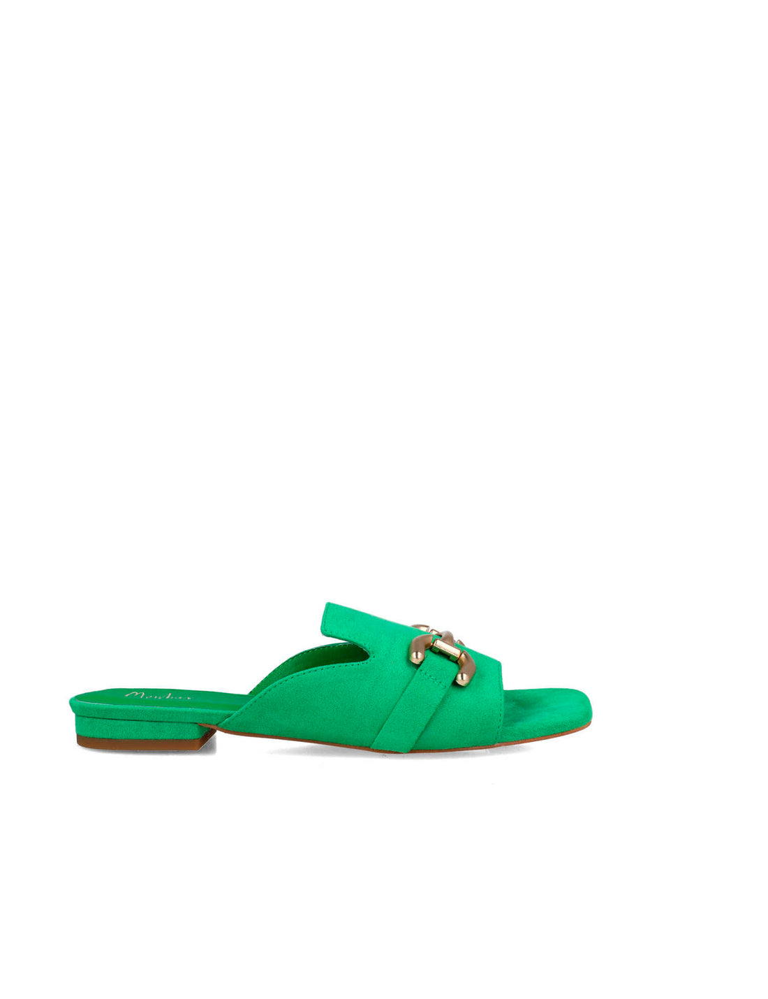 Green Open-Toe Mule Slippers_25569_64_01