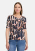Betty Barclay_Dark Blue/RosŽ_Print Shirt with Round Neck_2564-1398_8847_01
