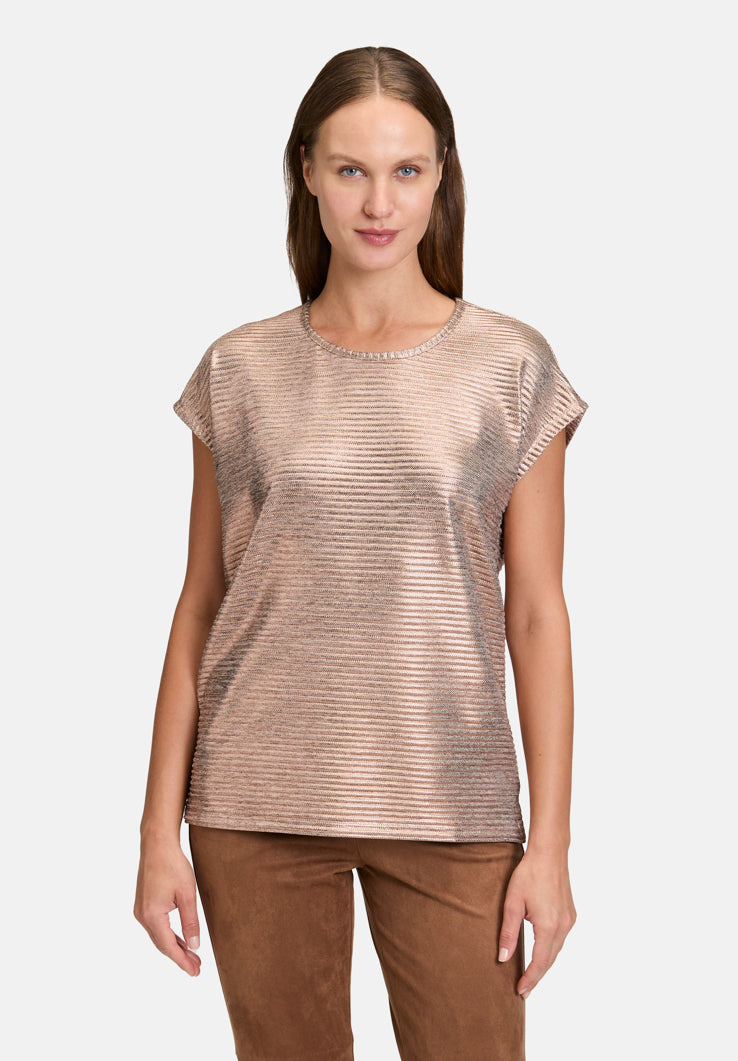 Betty Barclay_Metallic RosŽ_Casual Shirt with a Shiny Effect_2577-1469_4333_01
