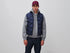 Benetton Dark Blue Men Padded Sleeveless Jacket SKU: 25VFUJ00X_016 Image 01
